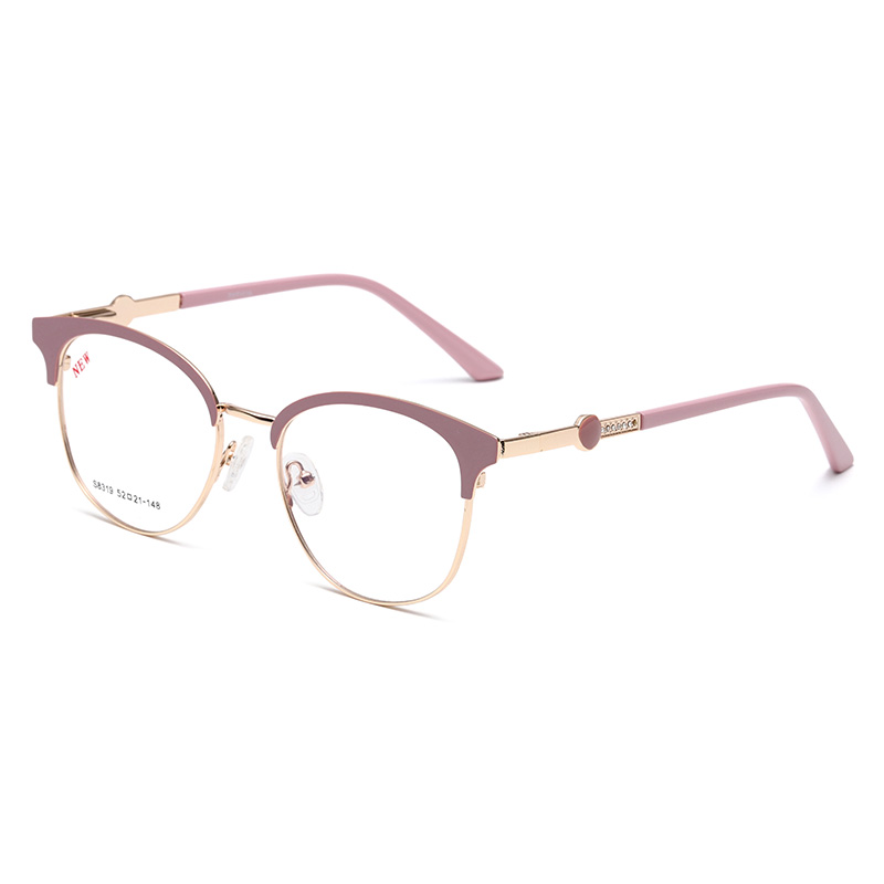 Retro Square Clear Lens Anti-Blue Prescription Glasses