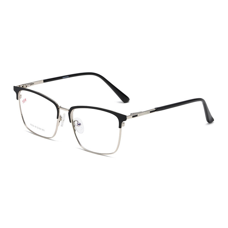 Retro Square Men Optical Prescription Glasses Eyeglasses